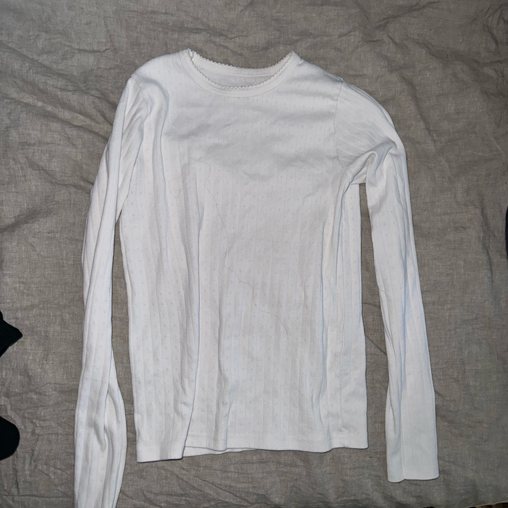 brandy pointelle long sleeve